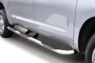 Go Rhino 6000 Series One-Piece Wheel-to-Wheel Stainless Steel SideSteps: Fits Most Dodge / Ram 2500 & 3500 Models (2002-2026)