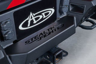 Addictive Desert Designs RHO Stealth Fighter Rear Bumper (REAR): Ram 1500 3.0L 2025 - Hammer Black
