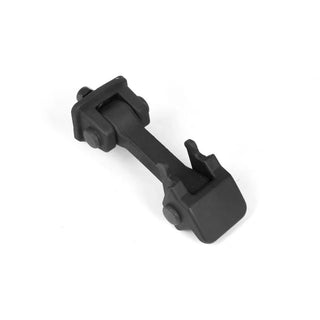 Omix Black Powder Coated OE Style Hood Catch: Fits Most Jeep Wrangler JK Models (2007-2018)