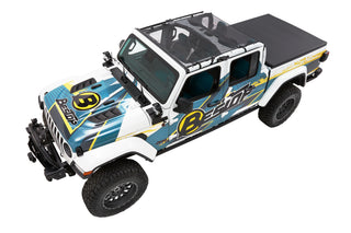 Bestop Sun Safari Bikini Mesh (F&R): Jeep Gladiator 2020-2024 3.0L/3.6L