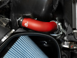aFe BladeRunner AL Hot & Cold Charge Pipe Kit 3in & 3.5in Red: Ram 2500/3500 2025-2026 6.7L Diesel