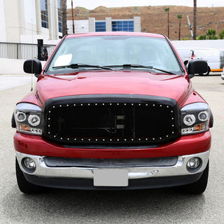 Spec D LED Projector Headlights (Black): Dodge Ram 2006 - 2008