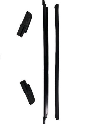 Rampage Soft Top Tailgate Bar Black: Jeep Wrangler 2018-2026 2.0L/3.6L V6
