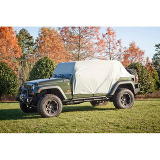 Rugged Ridge Weather Lite Vinyl Cab Cover: Fits Most Jeep Wrangler / Gladiator Models (2007-2026)