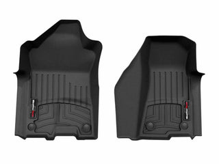 WeatherTech Front FloorLiner Vinyl HDTE: Ram 3500 2025-2026 6.7L Diesel / 6.4L 392 - Black