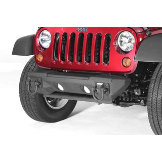 Rugged Ridge All Terrain Stubby Bumper Ends: Fits Most Jeep Wrangler Models (2007-2018) - Textured Black
