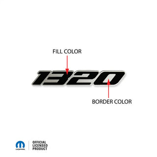 American Brother Designs 1320 Exterior Badge: Chrysler / Dodge / Jeep Vehicles