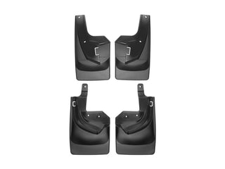 WeatherTech No Drill Mudflaps: Ram 2500/3500 6.7L Diesel / 6.4L 392 - Black