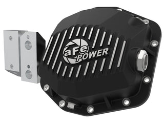 AFE Pro Series Rear Differential Cover (Black w/ Machined Fins): Jeep Gladiator 2020 - 2025 (w/ Dana M220)