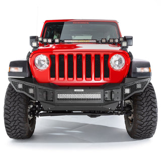 Go Rhino Rockline Full Width Front Bumper: Fits Most Jeep Wrangler / Gladiator Models (2007-2026)