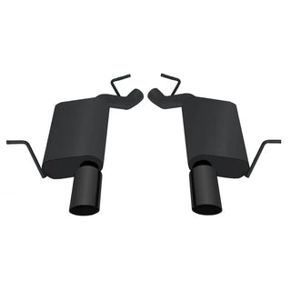 Gibson Black Ceramic Stainless Steel Axle-Back Exhaust: Dodge Durango (2011-2026)