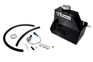 Fleece Performance Replacement Coolant Tank: Ram 2500 / 3500 2013-2018 6.7L Diesel - Gloss Black