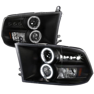 Spec D LED Projector Headlights (Black): Dodge Ram 2009 - 2018