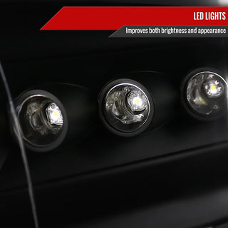 Spec D LED Projector Headlights (Black): Dodge Ram 2009 - 2018