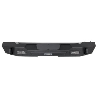 Go Rhino Trailline Rear Stubby Bumper: Fits Most Jeep Wrangler Models (2007-2018) - Black Powder Coat