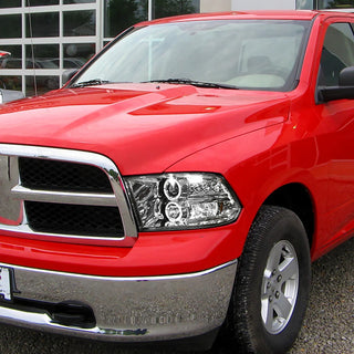 Spec D LED Projector Headlights (Chrome): Dodge Ram 2009 - 2018