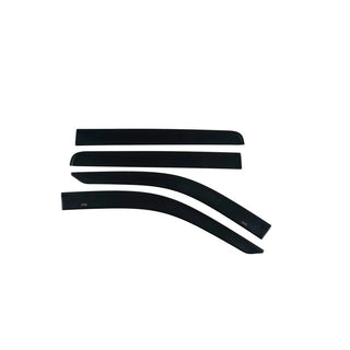 Husky Liners Low Profile Ventvisor 4pc (IN-CHANNEL MOUNT): Fits Dodge Ram 1500 Models (2002-2018) - Matte Black