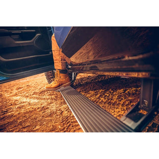 AMP Research PowerStep Plug & Play Automatic Running Boards (SIDE): Ram 1500 (2025-2026) - Black