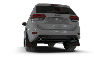 Rally Armor UR Premium Urethane Mud Flaps: Jeep Grand Cherokee (2011-2021) - Black w/ Red Logo