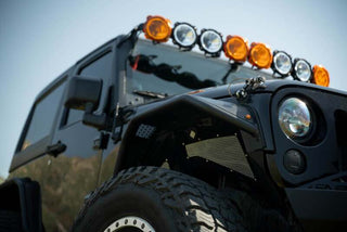 DV8 Offroad Slim Fender Flares: Jeep Wrangler JK 2007-2018 3.8L/3.6L V6