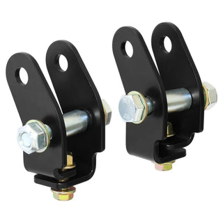 RockJock Front Shock Relocation Axle Bracket Kit: Fits Most Jeep Gladiator Models (2018-2026)