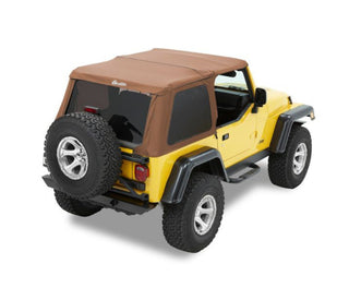Bestop A-Top Trektop Spice Tinted Windows (F&R): Jeep Wrangler 1997-2006 2.5L / 4.0L