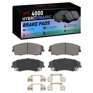 DFC 4000 HybriDynamic Front Brake Pads for Chrysler 300 – Reliable Stopping Power with Low Dust and Noise