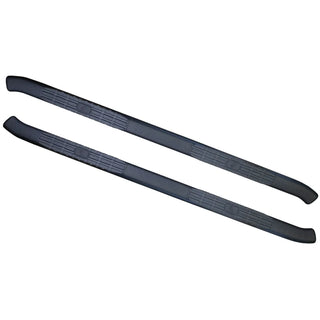 Fishbone Offroad 5-Inch Oval Side Steps (BODY MOUNTED): Dodge Ram 1500 Quad Cab (2019-2024) - Black Textured