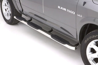 LUND 5in Oval WTW SS Nerf Bars Polished: Ram 1500 2009-2023 3.6L/5.7L Hemi