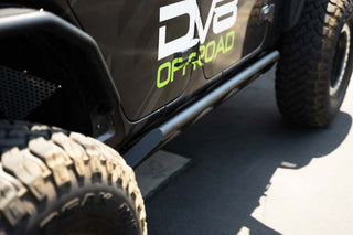 DV8 Offroad FS-15 Series Rock Sliders (SIDE): Jeep Wrangler JL 2018-2026 6.4L 392/3.6L V6