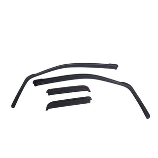 EGR Matte Black In-Channel Window Visors Front and Rear Set: Fits Most Ram 1500 / 2500 / 3500 Models (2019-2026)