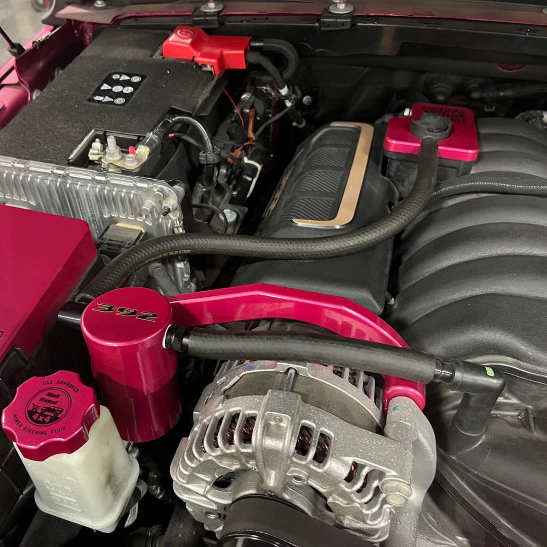 American Brother Designs Oil Catch Can: Chrysler / Dodge / Jeep V8 Hemi 2005 - 2025