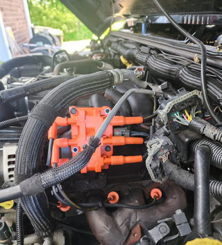 Ripp High Performance Coil Pack: Fits Most Jeep Wrangler Models (2007-2018) - Orange Housing