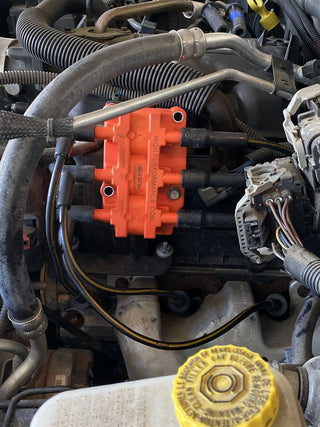 Ripp High Performance Coil Pack: Fits Most Jeep Wrangler Models (2007-2018) - Orange Housing