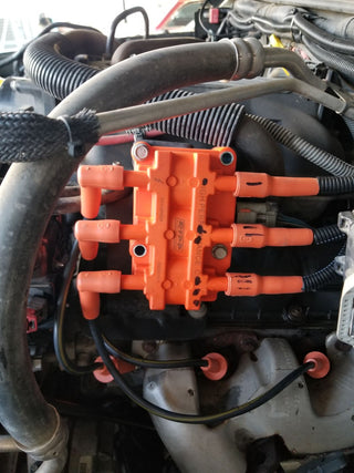 Ripp High Performance Coil Pack: Fits Most Jeep Wrangler Models (2007-2018) - Orange Housing