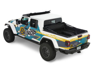 Bestop Supertop For Truck 5 Ft Bed Black Diamond (REAR): Jeep Gladiator 2020-2024 3.0L / 3.6L V6