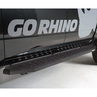 Go Rhino RB20 Running Boards Complete Kit: Fits Most Dodge / Ram 1500 / 2500 / 3500 Models (2002-2026)