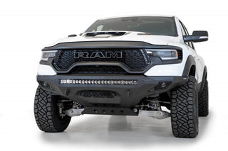 Addictive Desert Designs Stealth Fighter Front Bumper: Ram 1500 TRX (2021-23) - Hammer Black/Satin Black