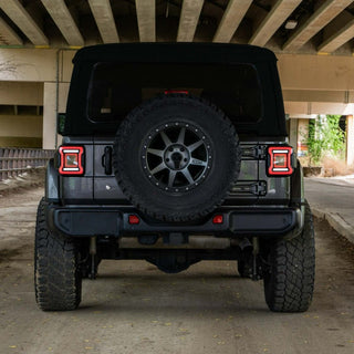 FORM Lighting LED Tail Lights Red (PAIR): Jeep Wrangler 2018-2025