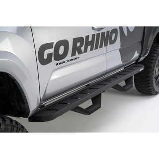 Go Rhino RB10 Complete Running Board Kit w/ Drop Steps: Fits Most Ram 1500 / Ram 1500 Classic Models (2011-2024)