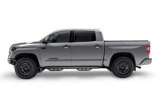 N-Fab Podium LG 3in Hoop Step: Fits Ram 1500/2500/3500 2009-2018 w/ Tex. Black