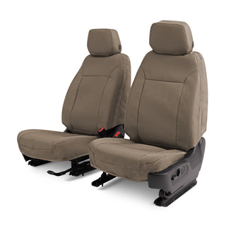 Covercraft 11-20 Dodge Durango Endura PrecisionFit Custom Front Row Seat Covers - Tan/Tan