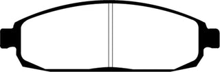 EBC Yellowstuff Front Brake Pads: Jeep Grand Cherokee (05-10) & Commander (06-10) (Excluding SRT8 Models)