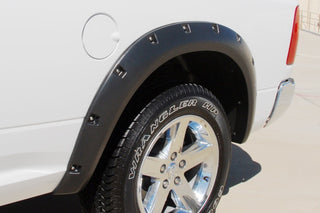LUND RX-Rivet Smooth Elite Fender Flares: Fits Ram 1500/2500/3500 2010-2024 3.0L/5.7L