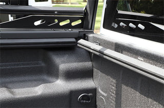Dee Zee Hex Series Cargo Management Bed Rails (REAR): Fits Most Jeep Gladiator Models (2018-2026) - Textured Black