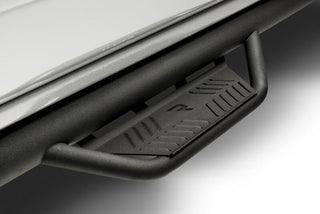 N-Fab Podium LG Drop Down Step 3in Tube: Fits Ram 2500/3500 2019-2026 6.7L Diesel/6.4L 392 Tex. Black