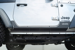 DV8 Offroad Rock Skins 2-Door: Jeep Wrangler JL 2018-26 - Black