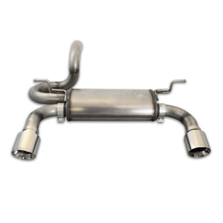 JBA Axle-Back Exhaust System: Jeep Wrangler JL 2018 - 2025 (2.0L I4 / 3.6L V6)