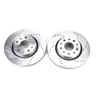 PowerStop Evolution D&S Rotor (FRONT): Jeep Wrangler / Gladiator 2018-2025 2.0L / 3.6L