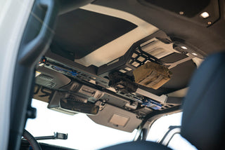 DV8 Offroad Overhead Molle Panel (INTERIOR): Jeep Wrangler JL 2018-2026 / Gladiator JT 2020-2026